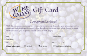 Wine Galaxy Gift Card
